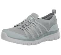 SKECHERS Women's Graceful-Soft Soul Sneaker, Gray, 3.5 UK