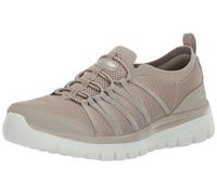 Skechers Women's Graceful Soft Soul Sneaker, Taupe, 4 UK