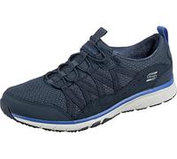 Skechers Women's Gratis Sport Live Golden Sneaker, Navy, 4 UK