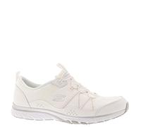 Skechers Women's Sneaker Gratis Sport White/Silver Size 8.5 M