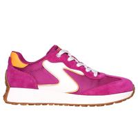 Skechers Women's Gusto - Zesty Sneaker in Magenta, Size 5 | Leather/Textile/Synthetic