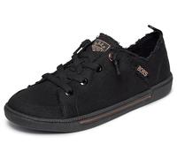 Skechers Women's Hands Free Slip-ins Bobs Skip B Cute Sweet Sneaker, Black, 8 UK