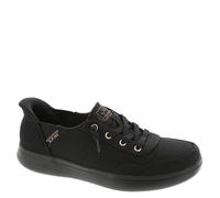 Skechers Women's Hands Free Slip-ins Bobs Skip B Cute Sweet Sneaker, Black, 8 UK