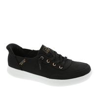 Skechers Women's Hands Free Slip-ins Bobs Skip B Cute Sweet Sneaker, Black White, 3 UK