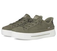 Skechers Women's Hands Free Slip-ins Bobs-Social Sneaker, Olive, 4 UK
