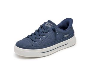 Skechers Women's Hands Free Slip-ins Bobs-Social Trainers, Navy, 39.5 EU