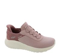 Skechers Women's Hands Free Slip-ins Bobs Squad Chaos-in Color Sneaker, Blush, 4.5 UK