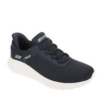 Skechers Women's Hands Free Slip-ins Bobs Squad Chaos-in Color Sneaker, NVY, 2 UK