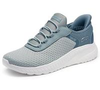 Skechers Women's Hands Free Slip-ins Bobs Squad Chaos-in Color Sneaker, Sage, 4 UK Wide