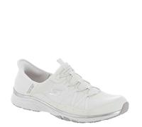 Skechers Women's Hands Free Slip-ins Glide-Step Sneaker, White=WSL, 2 UK