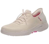 Skechers Women's Hands Free Slip-ins Go Walk 6-Lovely Day Sneaker, Off-White, 7.5
