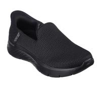 Skechers Women's Hands Free Slip-ins Go Walk Flex-Relish, Black, 7.5 Narrow