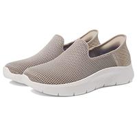Skechers Women's Hands Free Slip-Ins Go Walk Flex-Relish Sneaker Taupe/Blue 13