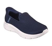 Skechers Women's Go Walk Flex Slip-ins-Relish Sneaker, Navy, 9 Narrow
