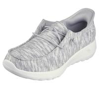 Skechers Women's Hands Free Slip-ins Go Walk Joy Moc Toe Casual Shoe Sneaker, Grey, 3.5 UK