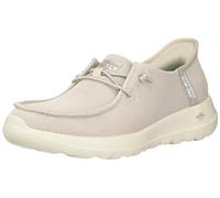 Skechers Women's Hands Free Slip-ins Go Walk Joy Moc Toe Casual Shoe Sneaker, Taupe, 5.5 UK