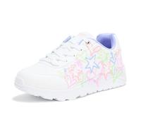 Skechers Womens Hands Free Slip-Ins - On-The-Go Flex Radiant - Dreamingflat Slipper, White Multi-Coloured, 13 Little Kid