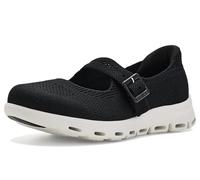 Skechers Women's Hands Free Slip-ins On-the-go Glide-Step Serene Mary Jane, Black/White, 9