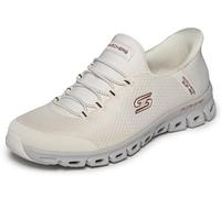 Skechers Women's Hands Free Slip-ins On-the-go Glide-Step - Vibey, Off-white, 12 Wide