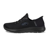 SKECHERS Women's Hands Free Slip-Ins Summits Girls Night Sneaker Blac