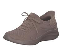 Skechers Womens Hands Free Slip-ins® Trainers Dark Taupe 150447 (Dark Taupe, UK Footwear Size System, Adult, Women, Numeric, Medium, 6.5)