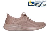 Skechers Ultra Flex 3.0 Pure Color Textile Women's Dark Taupe Trainers - UK 3 / EU 36 / US 6