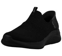 Skechers Women's Hands Free Slip-ins Ultra Flex 3.0-Brilliant Path Sneaker, Black/Black, 5.5 UK Wide