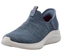 Skechers Women's Hands Free Slip Ins Ultra Flex 3.0 Smooth Step Sneaker, Slate, 6 UK