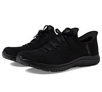 Skechers Women's Hands Free Slip-ins Virtue-Divinity Sneaker, Black Black BBK, 9 UK