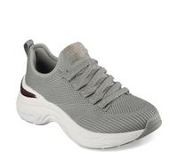Skechers Women's Hazel-Pretty Knitty Sneaker, Green, 3.5 UK