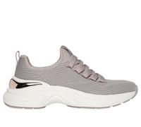 Skechers Women's Hazel - Pretty Knitty Sneaker in Taupe, Size 3.5 | Textile