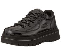 Skechers womens Heritage Fashion Boot, Black Patent, 5.5 US