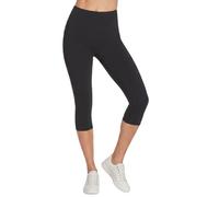 Skechers Women's Gowalk High Waisted Capri Leggings, Black, 3XL UK