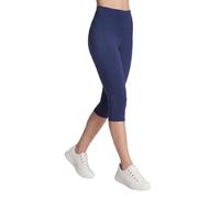 Skechers Women's Gowalk Go Flex High Waisted Capri Yoga Leggings, Navy, S UK