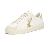 Skechers Women's Hiland-Quite Chic Sneaker, Natural/Gold, 5.5 UK