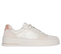 Skechers Women's HILAND Shimmering Splendid Sneaker, Natural, 4.5 UK
