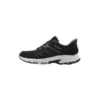 Skechers Women's Hillcrest KAMALINO Hiking Shoe, Black Purple, 7 UK