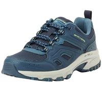 Skechers Women's Hillcrest Pathway Finder, Navy Synthetic/Mesh/Trim, 3.5 UK
