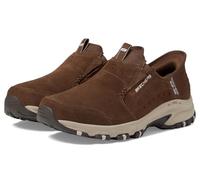 Skechers Women's Hillcrest-Sunapee Hands Free Slip-ins Sneaker, Brown, 7.5 Wide