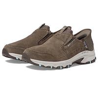 Skechers Women's Hillcrest-Sunapee Hands Free Slip-ins Sneaker, Dark Taupe, 6 UK Wide
