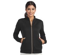 Skechers Womens Hoodless Hoodie Go Walk Jacket - Black - S