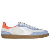 Skechers Women's Hotshot - For The Win Sneaker in Light Blue, Size 7 | Leather/Synthetic