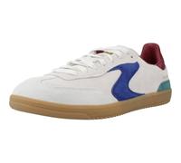 Skechers Women's Sneaker Hotshot for The Win - Light Gray Leather/Multi Trim - UK 6