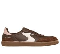 Skechers Women's Hotshot - Living Luxe Sneaker in Brown/Pink, Size 5 | Synthetic/Leather
