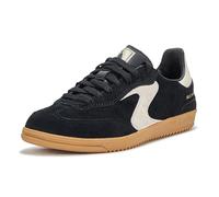Skechers Women's Hotshot-Varsity Crew Sneaker, Black Natural, 6 UK