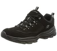 Skechers Women's I Conik Trainers, Black Trubuck/ Black Mesh/ Trim, 4 UK