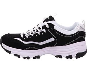 Skechers Womens Icon Dlite Trainers Black/White 8 UK