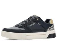Skechers Women's Jade Lustrous Luxury Sneaker, Black Duraleather/Multi Trim, 4 UK