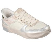 Skechers Women's Jade Studded Glow Trainer, Off-White, 8 UK
