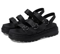 Skechers Women's Jammers-lite-Poppin' 2.0 Sandal, Black, 3.5 UK